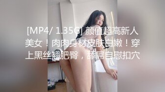 [MP4/ 1.35G] 颜值超高新人美女！肉肉身材皮肤白嫩！穿上黑丝翘肥臀，舔屌自慰扣穴